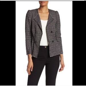 NWT Rebecca Taylor tweed jacket